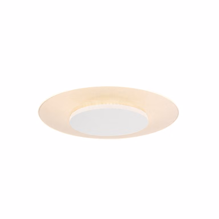 Plafoniera - bianco - LIDO -  plastica metallo - Ø 28cm - LED - 7797W - Steinhauer