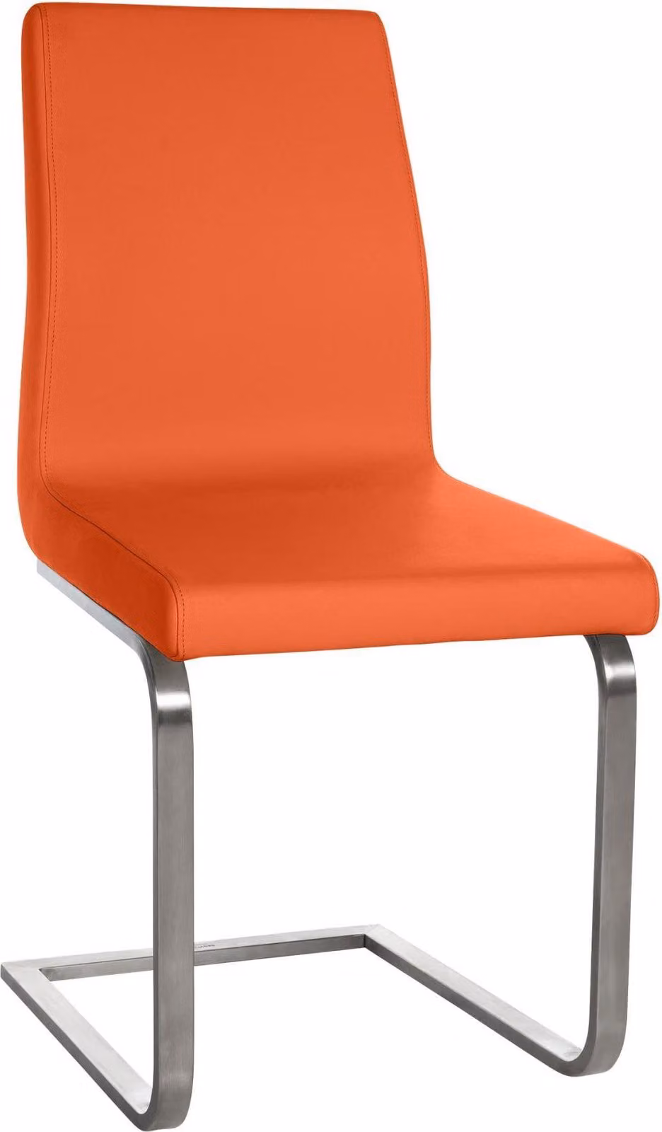 Sedia da pranzo in Pelle finta - Sedia da cucina - Design ergonomico, elevato comfort di seduta