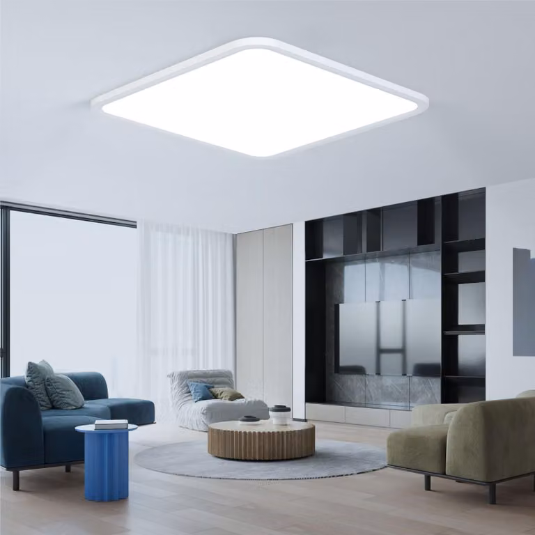 Pannello luminoso a LED, diametro 40 cm, 6500K, bianco freddo, 42 W