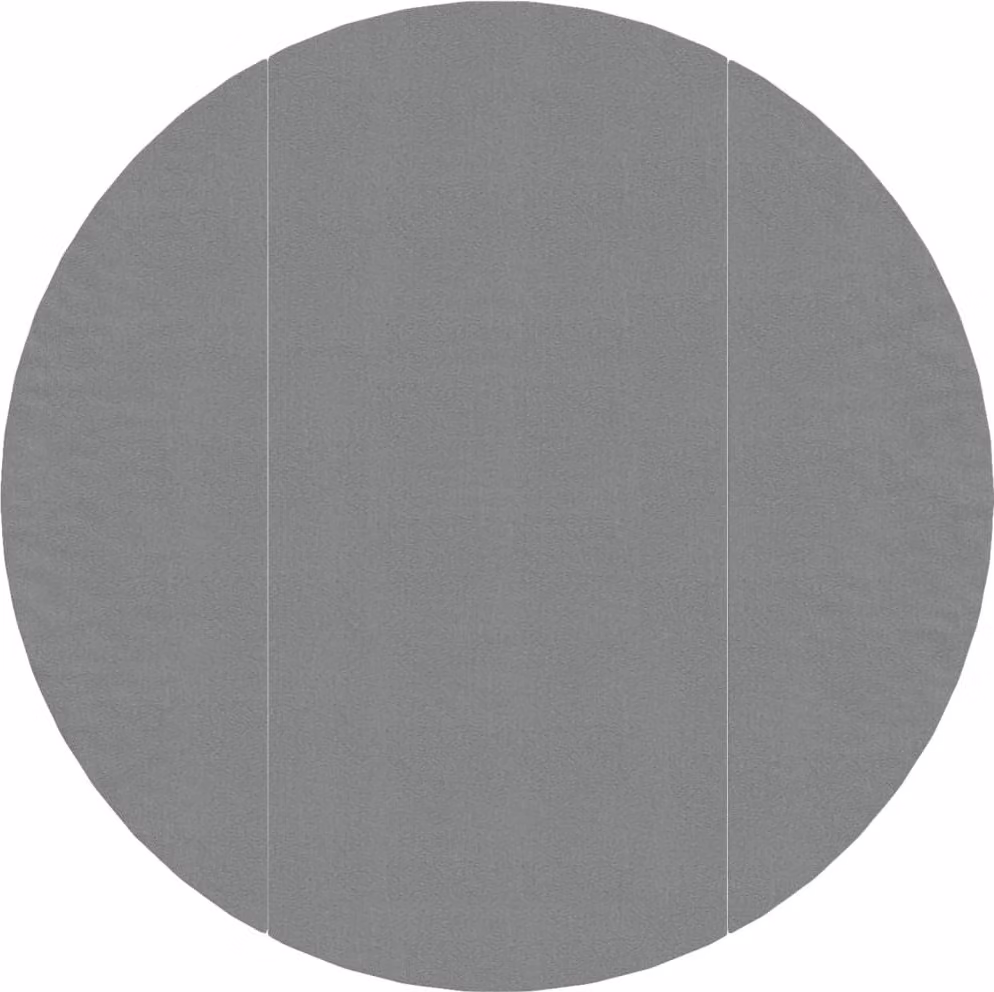 Telo Sotto Piscina Grigio Chiaro Ø366 cm Geotessile Poliestere