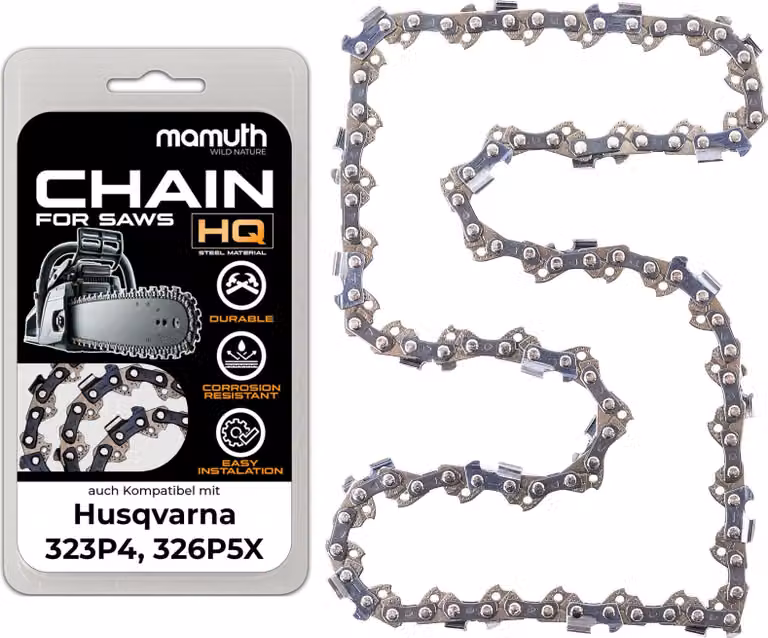 Catena per sega 45cm 1,3mm 3/8" 62TG per Husqvarna 323P4, 326P5X