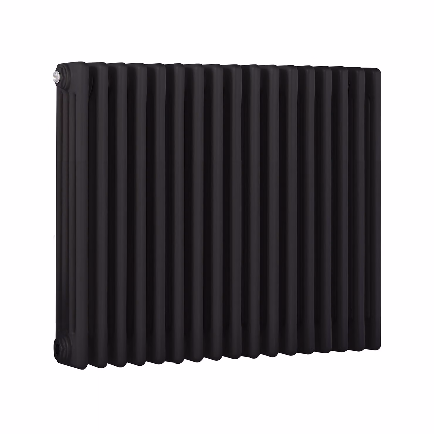 Radiatore Orizzontale a Colonne (4 Colonne) 600mm x 785mm - Nero (Midnight Nero) - Regent