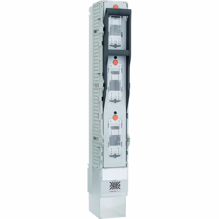 Barra di sezionamento ABN NH, gruppo 2, con collegamento a V, commutabile a 3 poli per SAS da 185 mm, con viti di fissaggio XTL922V