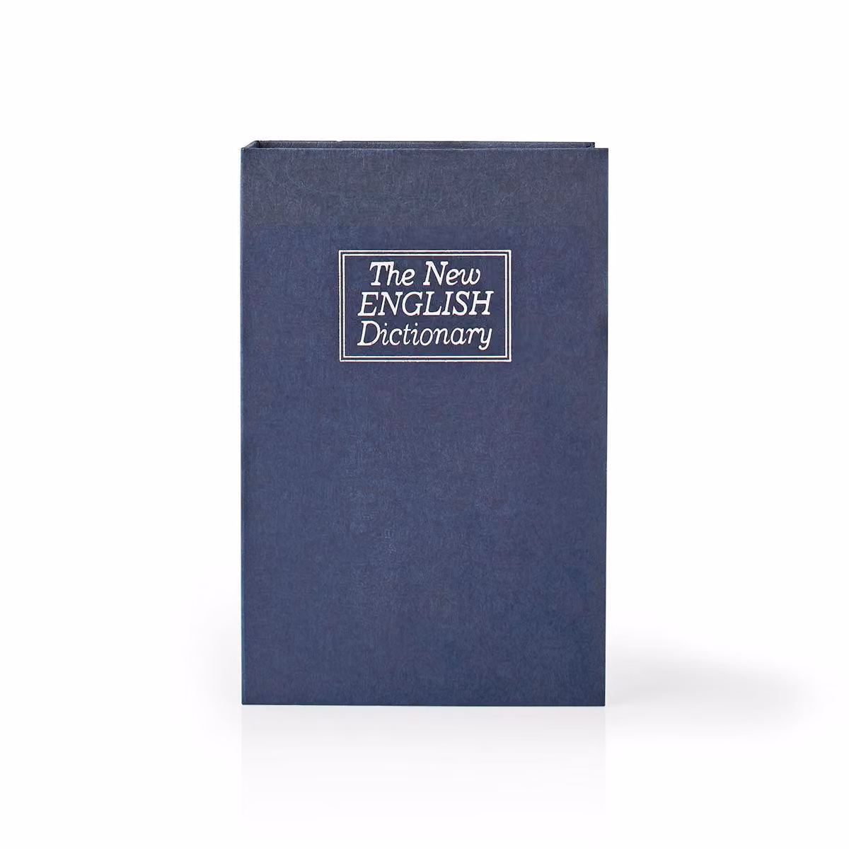 Cassaforte a libro | Foro per la chiave | Interno | Medio | Volume interno: 1,6 l | 2 chiavi incluse | Blu / Argento.