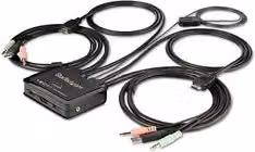 KVM Switch HDMI Startech.Com a 2 Porte 4K UHD 60Hz Nero SV211HDUA4K