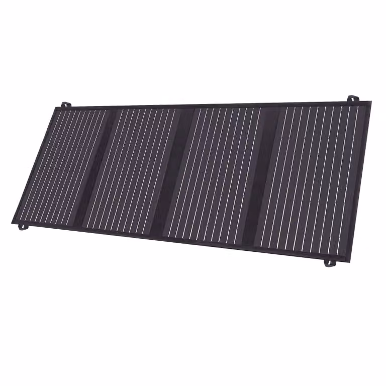 Pannello solare pieghevole da 40W, 18V. Caricabatterie solare portatile con uscite USB-C, USB-A e DC. Mini caricabatterie per iPhone, iPad, campeggio, escursioni, attività all'aperto