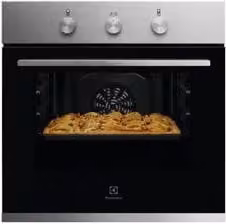 Forno elettrico da incasso Electrolux Serie 300 in acciaio inox color argento, capacità 58 lt, classe energetica A, Larghezza: 60 cm