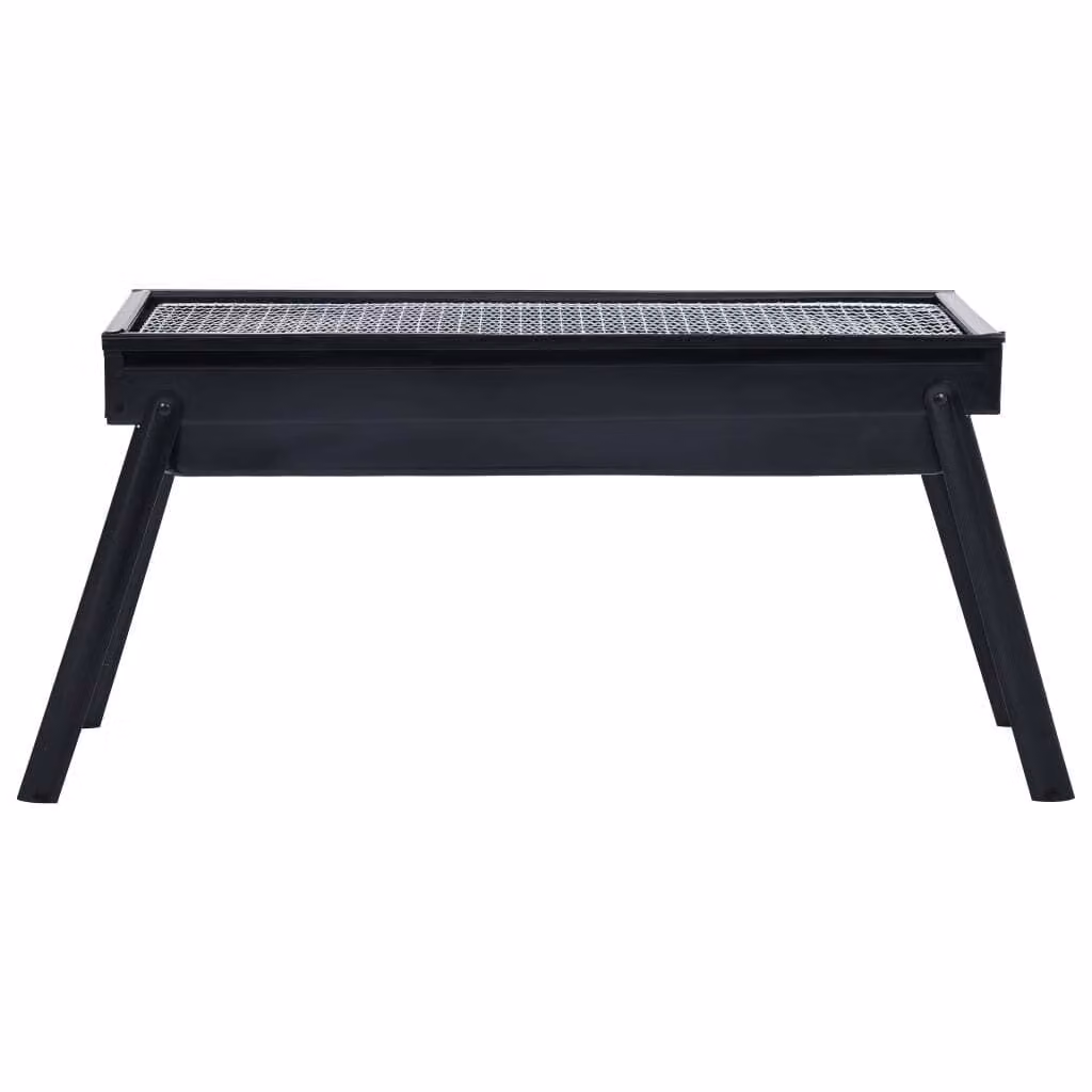 Griglia Barbecue da Campeggio Portatile 60x22,5x33cm