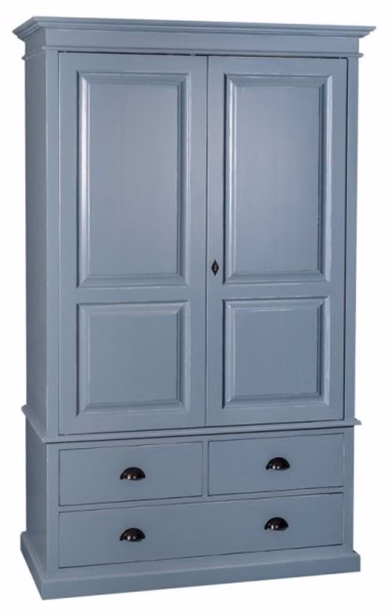 Casa Padrino armadio in stile country - armadio shabby H 197 cm L 120 cm P 59 cm