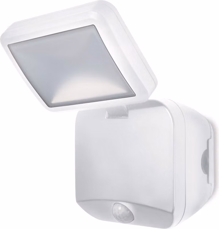 Lampada a LED Osram da parete o soffitto, adatta per uso esterno, luce bianca fredda, proiettore a LED a batteria