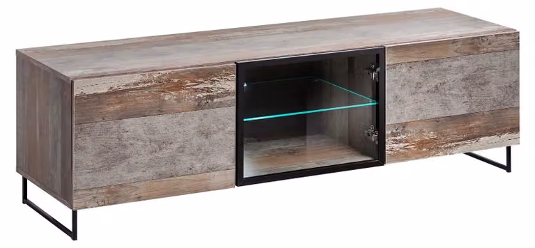 Luxus TV-Ständer Modern Design Einrichtung Wohnzimmer Holz Möbel
