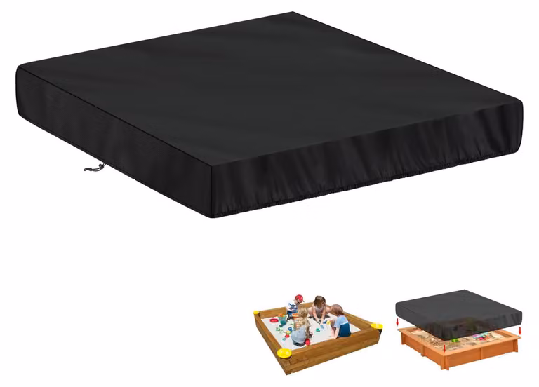 Copertura per sabbiera – Impermeabile, dimensioni 63x63x20 cm