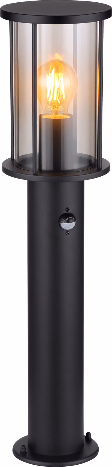Globo Lighting luce da esterno in acciaio inox nero opaco, 1x E27