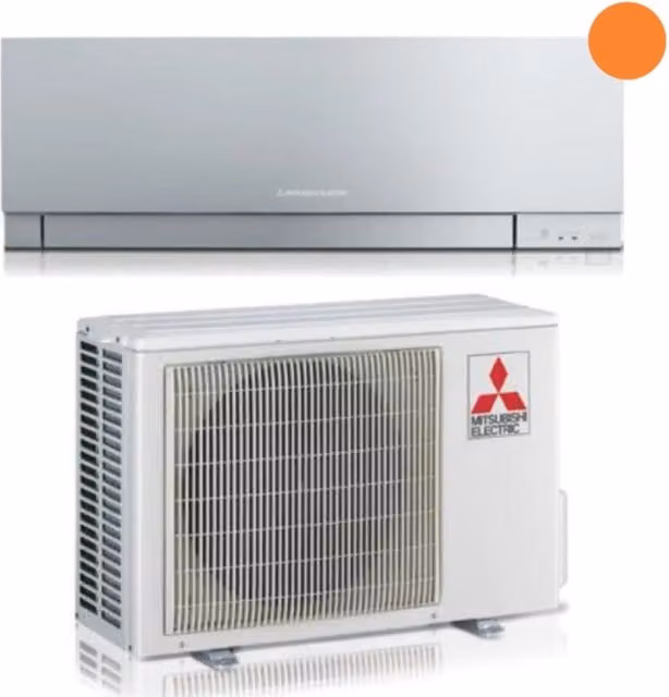 Condizionatore Mitsubishi Electric Kirigamine Zen Silver MSZ-EF25VGKS 9000 Btu con Wi-Fi Integrato e Classe Energetica A+++