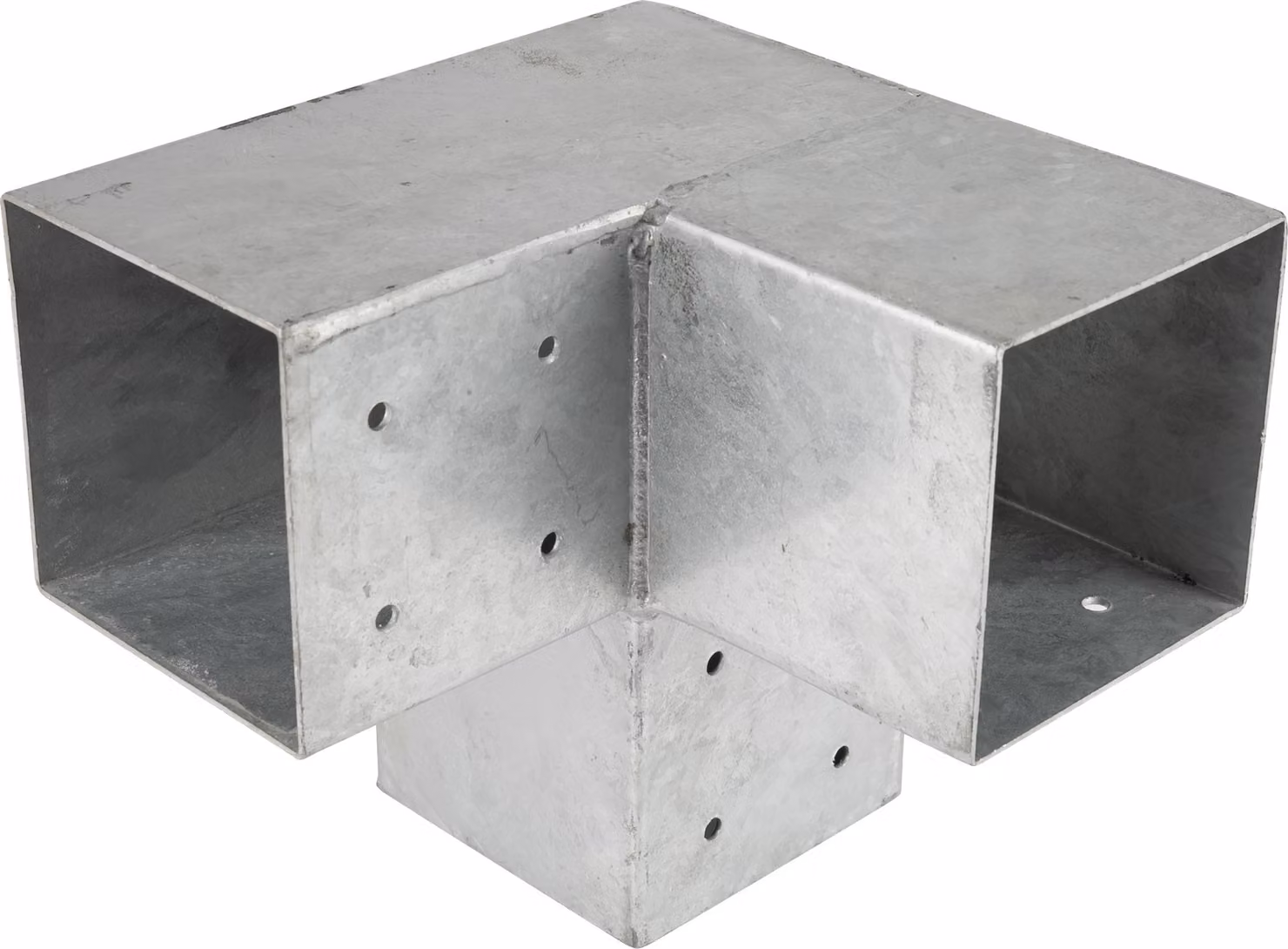 Giunto angolare per pergola per pali 12 x 12 cm modello cubo - per pezzo