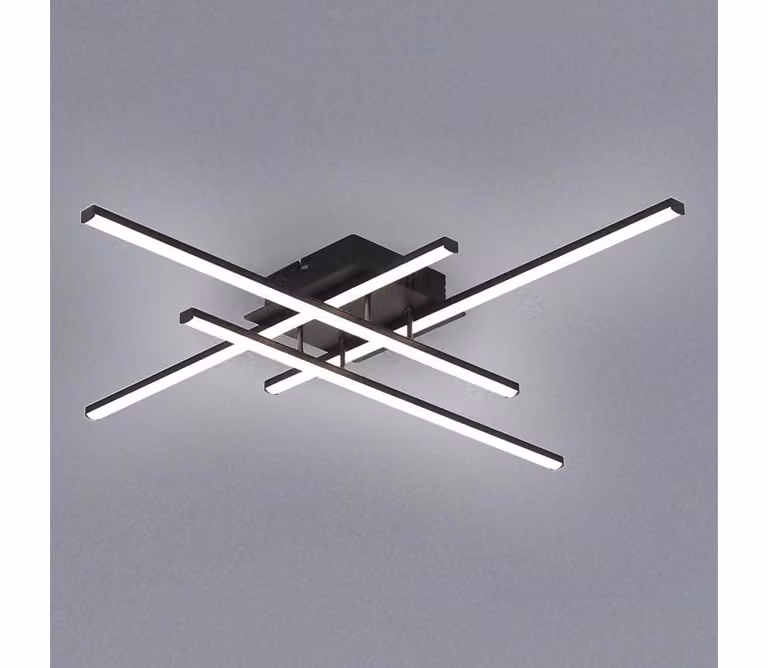 Brilagi - Plafoniera LED STRIPES LED/37W/230V nero