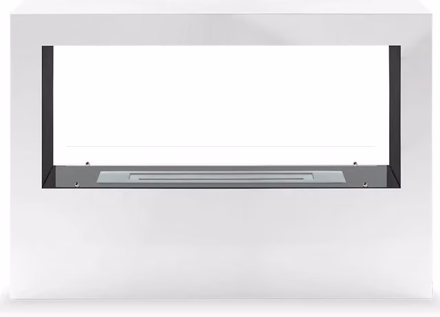Biocamino Andro BIOCAMINIONLINE Bianco L/P/H: 100 x 70 x 30 cm