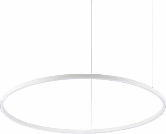 Sospensione Moderna Oracle Alluminio-Materie Plastiche Bianco Led 43W K Luce