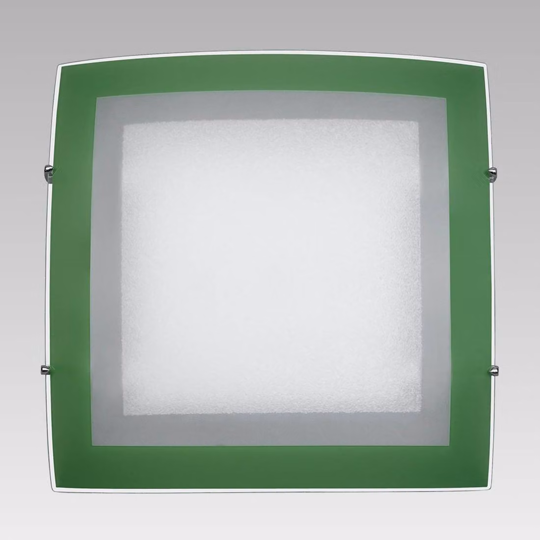 Plafoniera ARCADA CEILING 2xE27/40W, 39x39, verde, dimmerabile