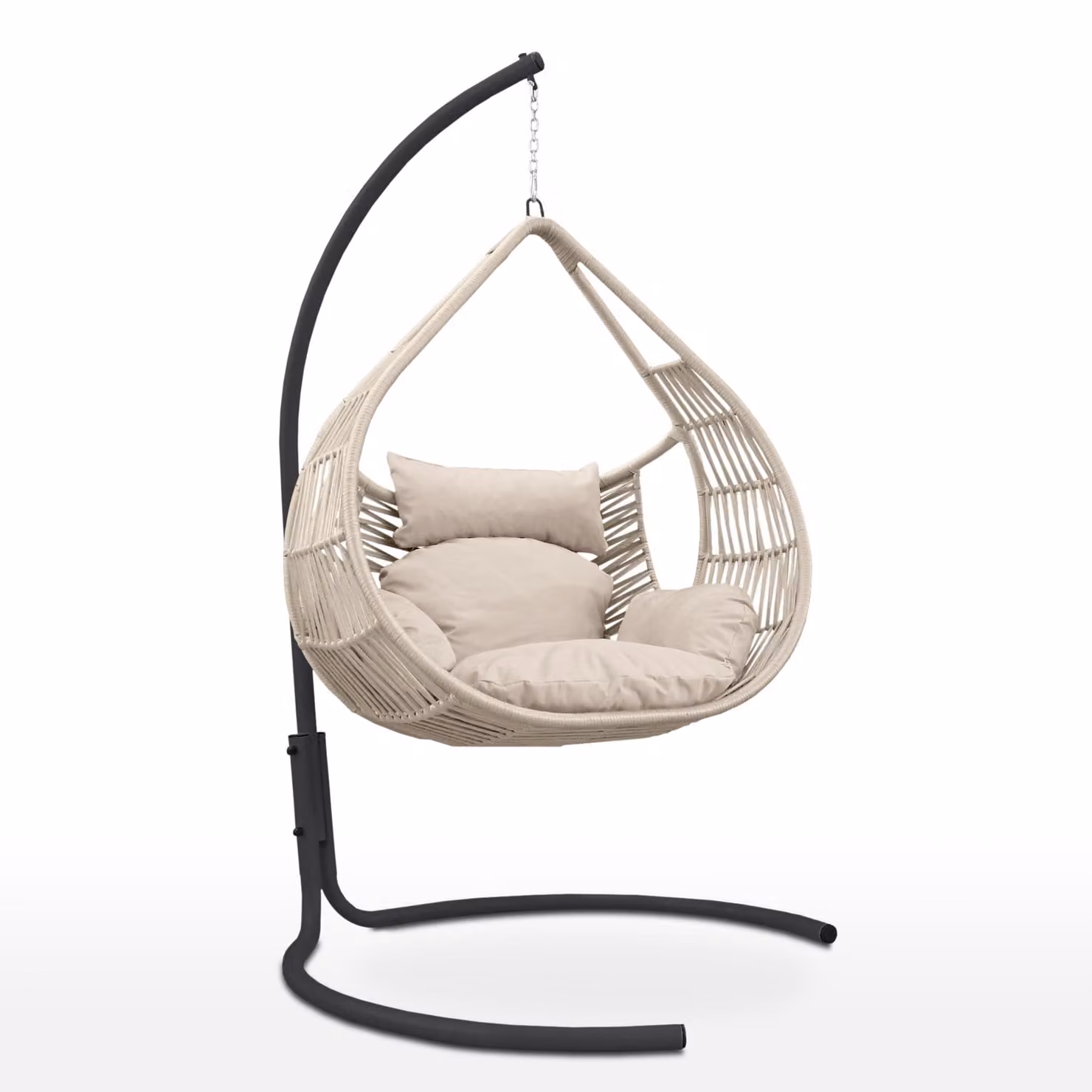 Dondolo da Giardino CAPRI Beige-tortora