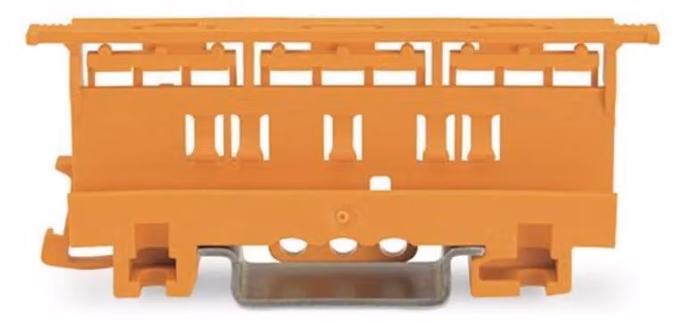 10 pezzi Adattatore di montaggio arancione, 221 - 6 mm² - Accessori per il terminale 221-510