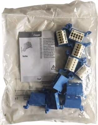 Hager VZ456N N Terminale volta QuickConnect per guida top-hat 10 pezzi
