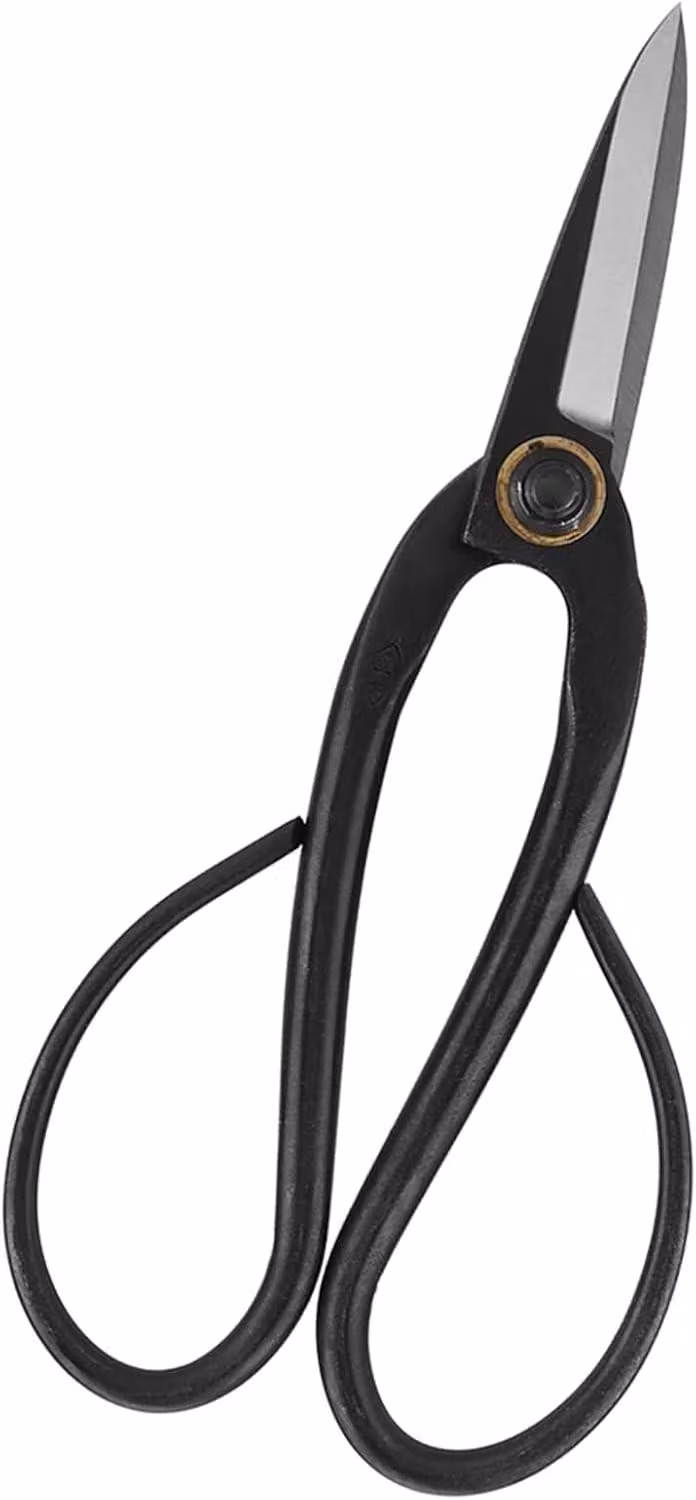 Omgoods - Forbici da potatura da 200 mm - Forbici per bonsai - Forbici da giardino - Lama in acciaio - Leggere - Taglio preciso - 237 g
