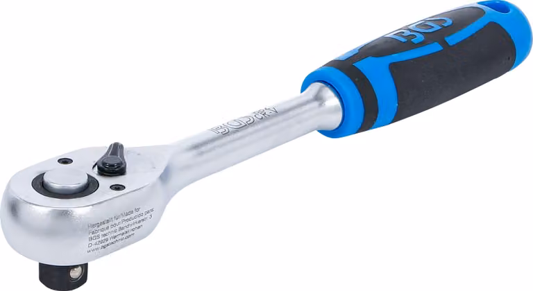 Cricchetto reversibile | versione diritta | dentatura fine | uscita con attacco quadrato esterno da 12,5 mm (1/2")