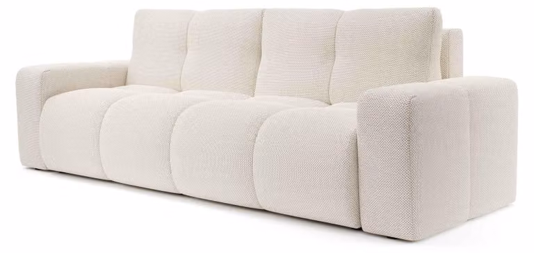 Divano letto Soso, colore Perlhorizont