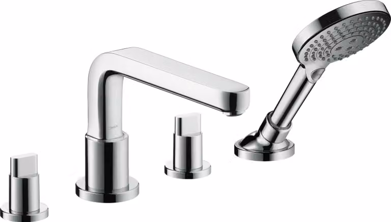 hansgrohe Corps de base Raccord de bain à 4 trous DN 15, 13444180, 13444180