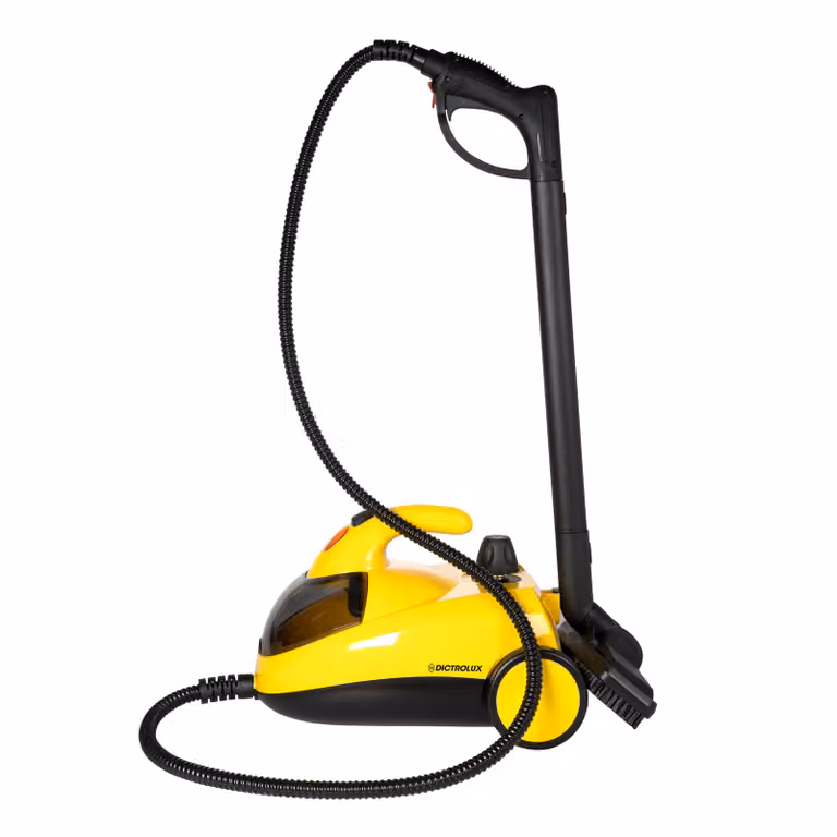 DICTROLUX Pulitore a vapore Steam Clear serie 528 da 1500 Watt, colore giallo