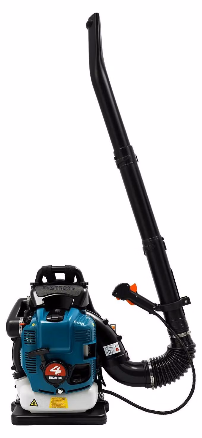 Zoppora soffiatore a zaino - BBX9900 - Motore a benzina a 4 tempi - Basse vibrazioni - Velocità regolabile in modo continuo - Serbatoio da 1,9 l - 112 dB