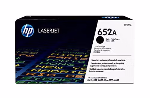 HP 652A - nero - originale - LaserJet - cartuccia toner ( CF320A )