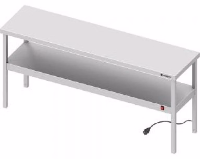 Ponte termico a 2 piani 1400x400x700 mm con radiatori infrarossi in Vetroceramica