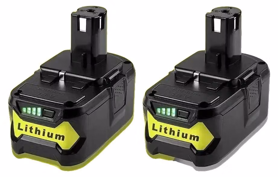 Batteria agli ioni di litio, capacità di 8000 mAh, compatibile con diversi modelli, 2 batterie da 8,0 Ah, 18V
