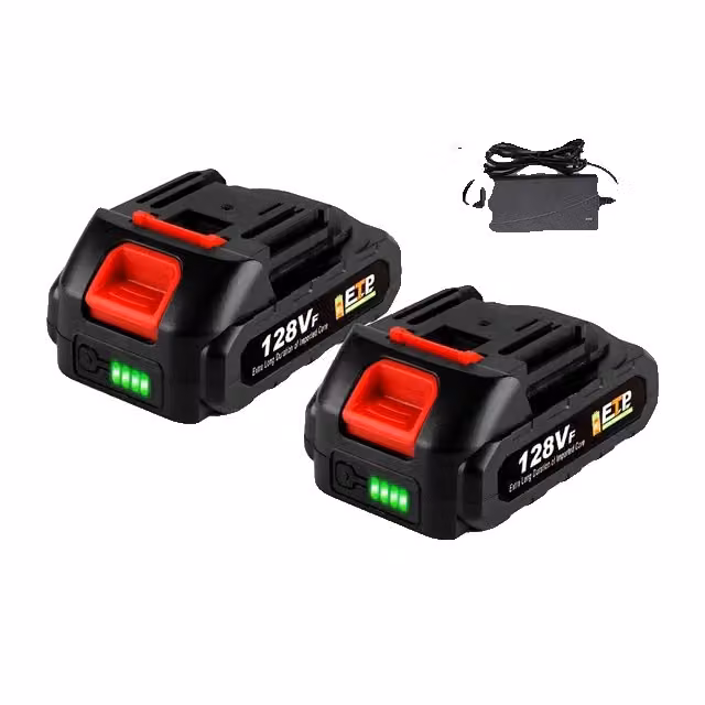 Batteria ricaricabile, 18V agli ioni di litio, alta capacità, 2x128VF con spina UE