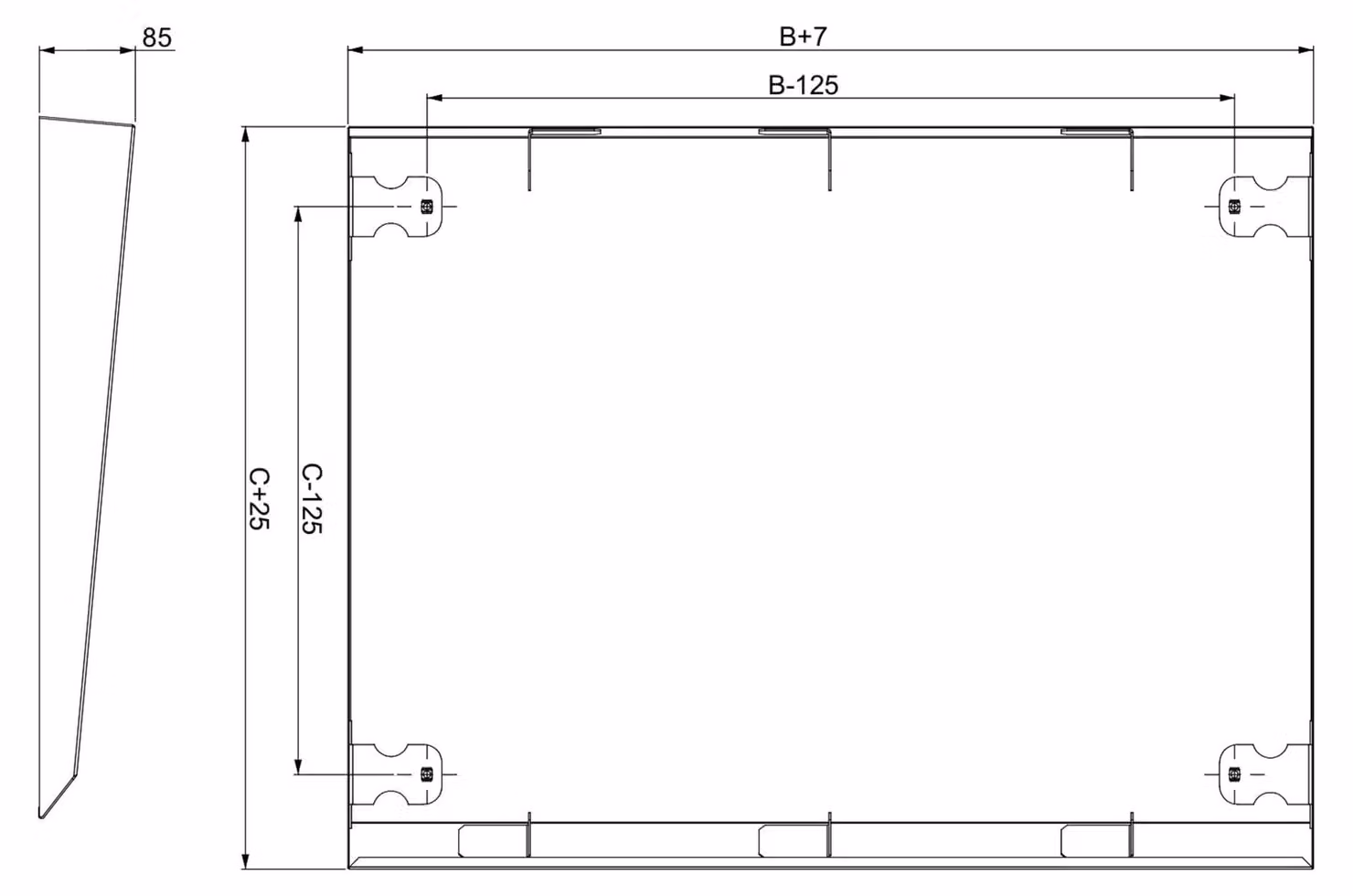 Schneider Electric NSYSC1240 tettoia antipioggia