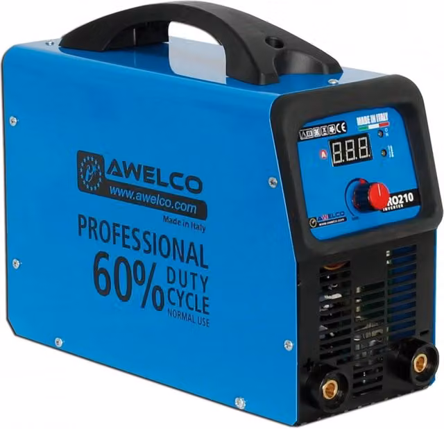Saldatrice Inverter MMA Pro 210 IPERBRIKO con Kit, Blu
