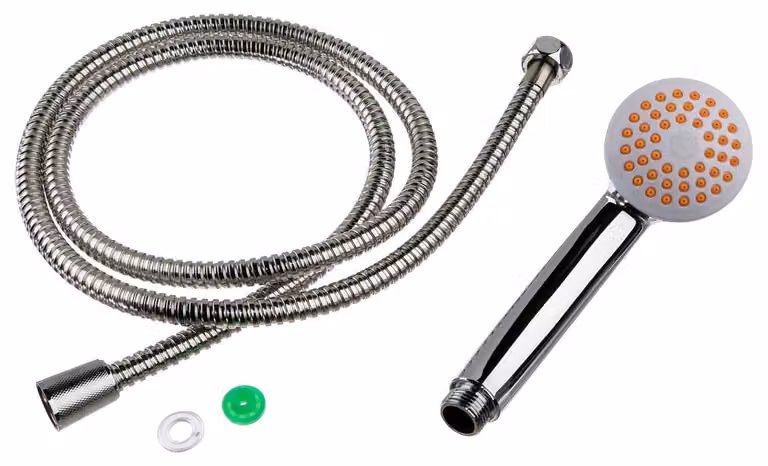 Flessibile doccia 150 cm + rubinetto e raccordi