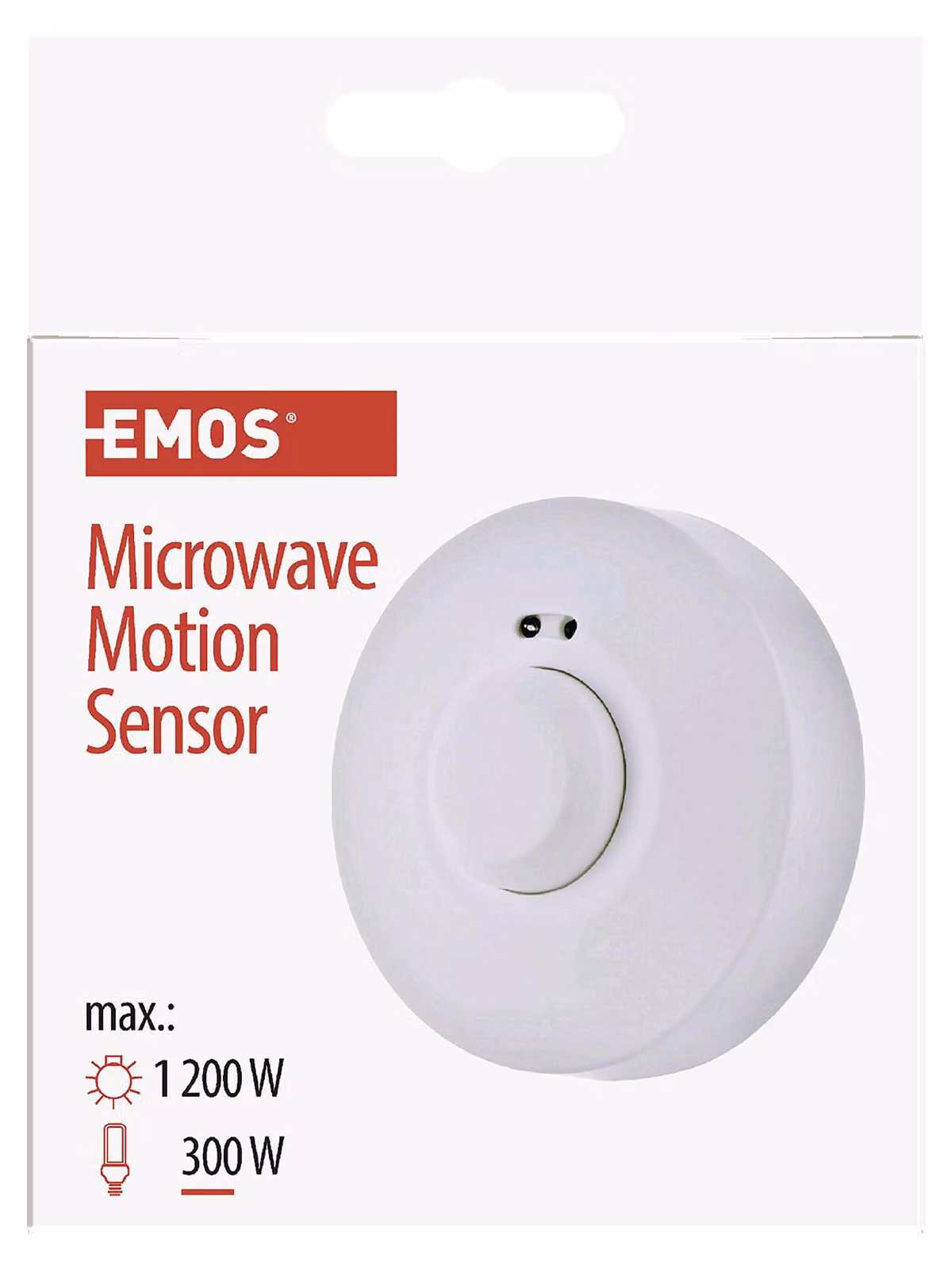 Sensore MW (sensore di movimento) IP20 1200W, bianco 70136