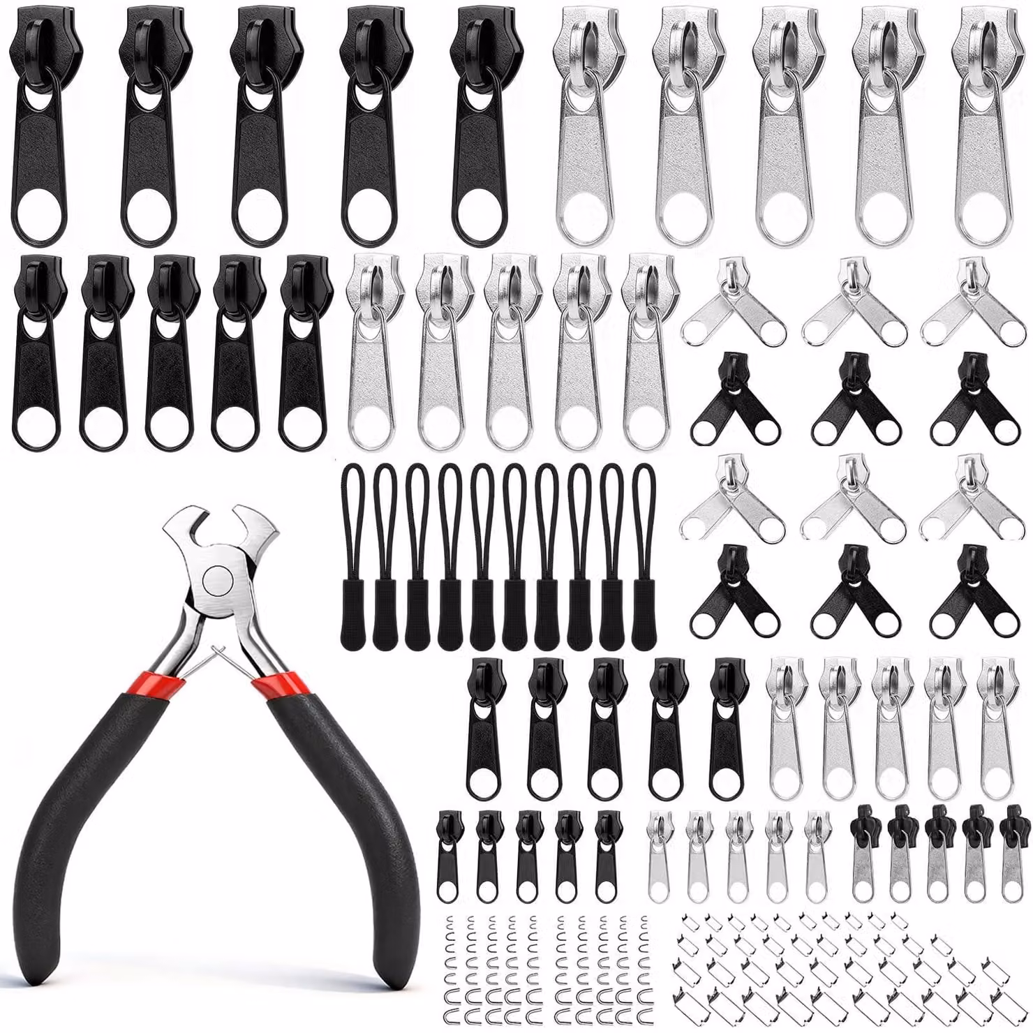 Kit di riparazione completo da 189 pezzi, con cerniere e accessori