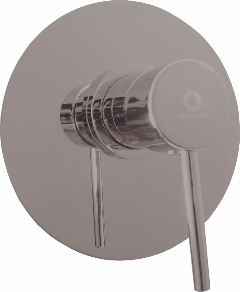 SEINA - Miscelatore monocomando per doccia con corpo, grigio metallo - lucido SE983LMGL, RAV Slezák