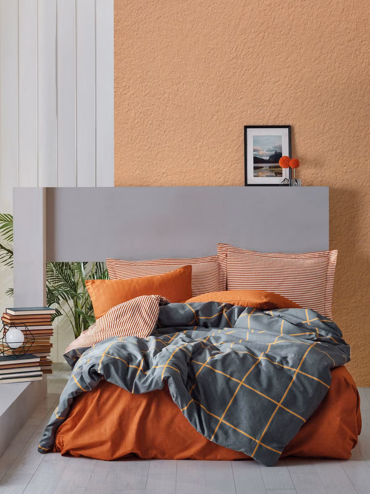 L'Essentiel Linge de Maison, Stark- CTN2590, Cannella, Copriletti, 100% cotone rinforzato
