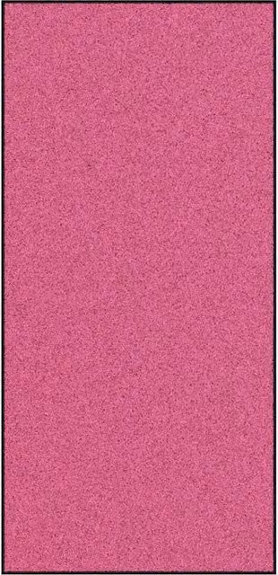 Zerbino rettangolare moderno rosa e nero in poliammide L: 120 cm, P: 250 cm – 1