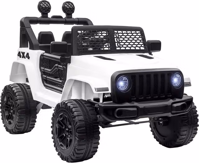 Auto Bambino Elettrica 12V ¨C Minimal ¨C 100x65x72 cm Bianco