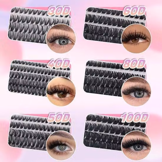 Set volume - Set da 5 lunghezze - Effetto naturale