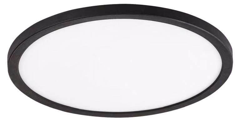 Rabalux Plafoniera LED nera Gonzalo 400mm 36W CCT 71097