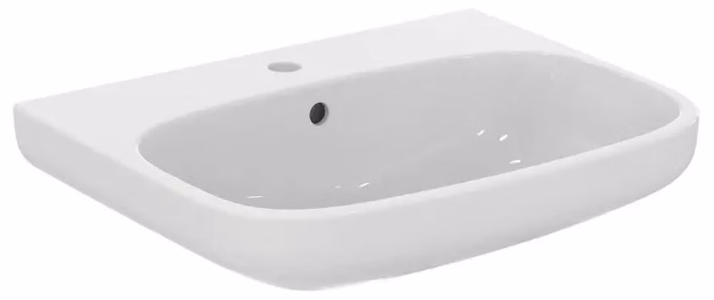 Ideal Standard i.Life A - Lavabo 400x360 mm, con sfioratore, foro per rubinetto, bianco T470801