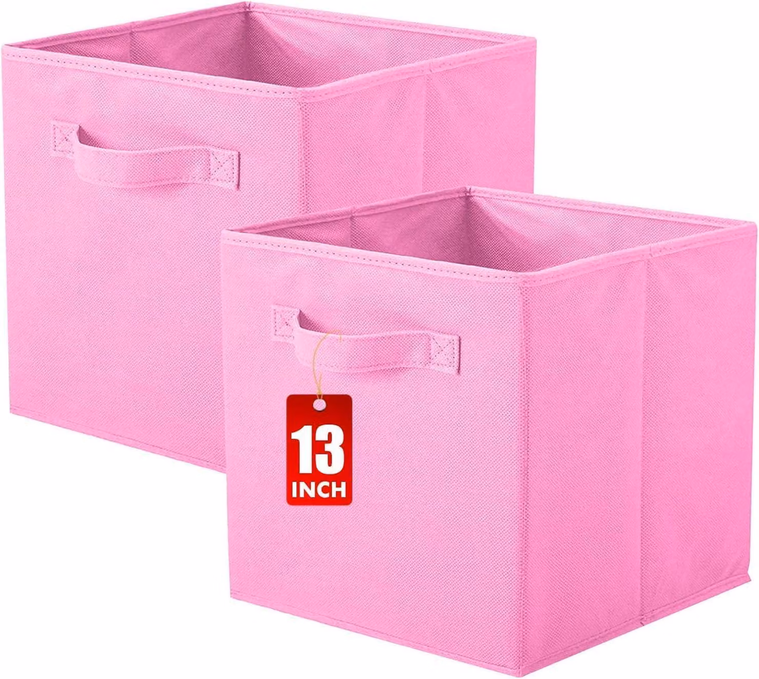 Contenitore in tessuto, pieghevole, 33x33x33 cm, ideale per armadi e scaffali