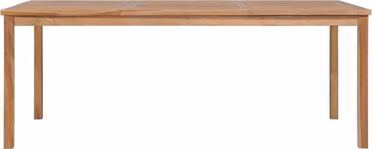 Tavolo da Giardino 200x100x77 cm in Legno Massello di Teak
